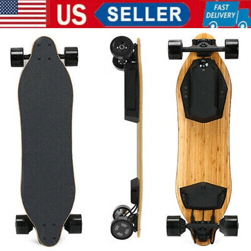 Buy Hottest Cheap dual hub motors electric skateboard learn to use in