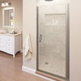 thumbnail image 2 of Basco Infn00a3465cl Infinity 65-9/16" High X 34" Wide Hinged Framed Shower Door - Bronze, 2 of 3