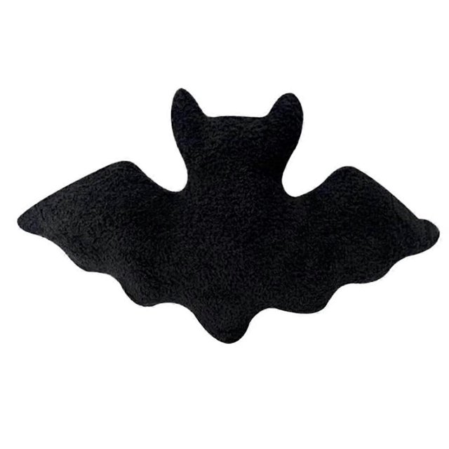 Halloween Bat Plush Pillow Bat Modeling Pillow Halloween Gothic Bat Plush Pillow