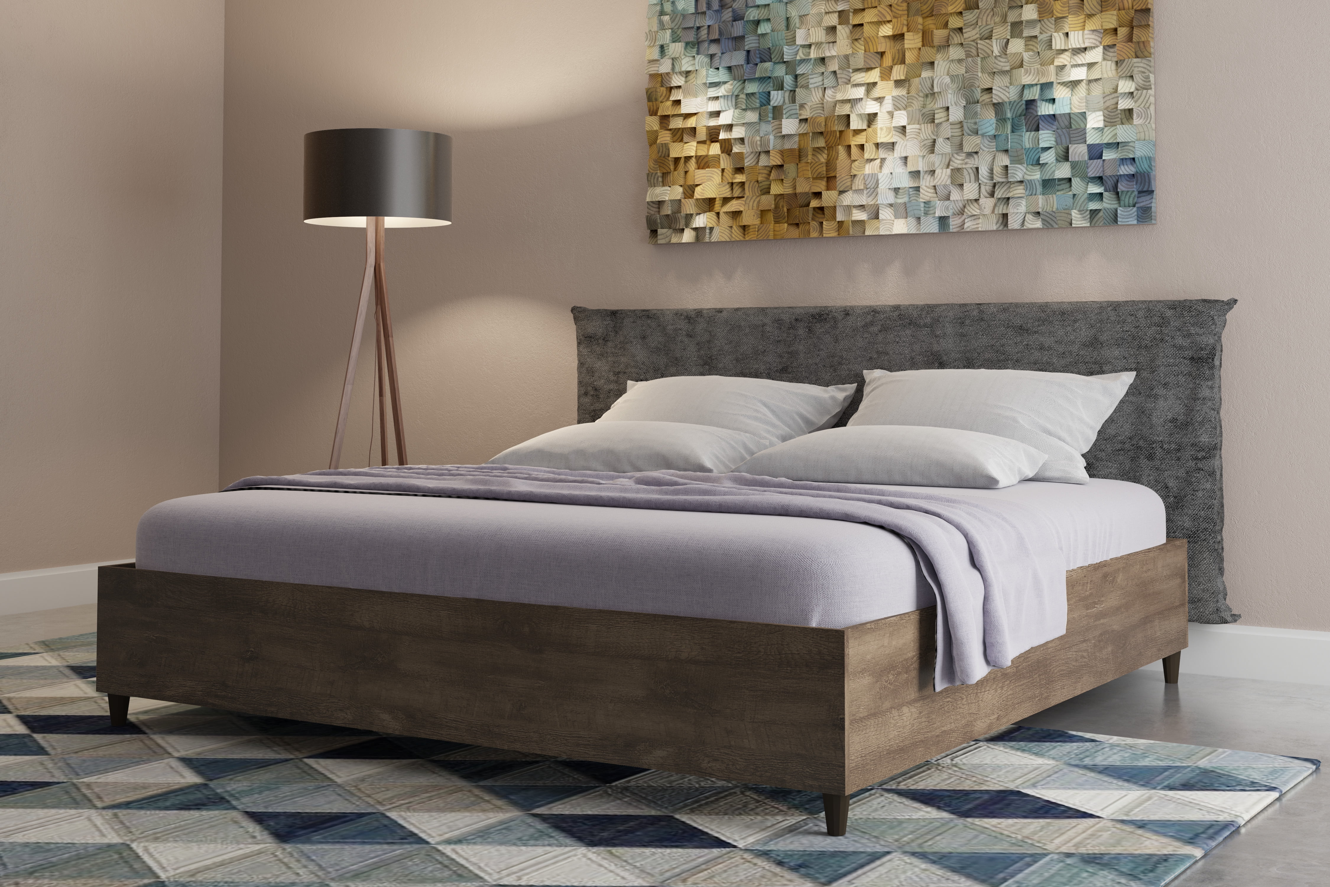 Midtown Concept Norway King Size Bed 
