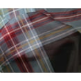 thumbnail image 4 of oneOone Silk Tabby Fabric Tartan Check Print Fabric BTY 42 Inch Wide, 4 of 4
