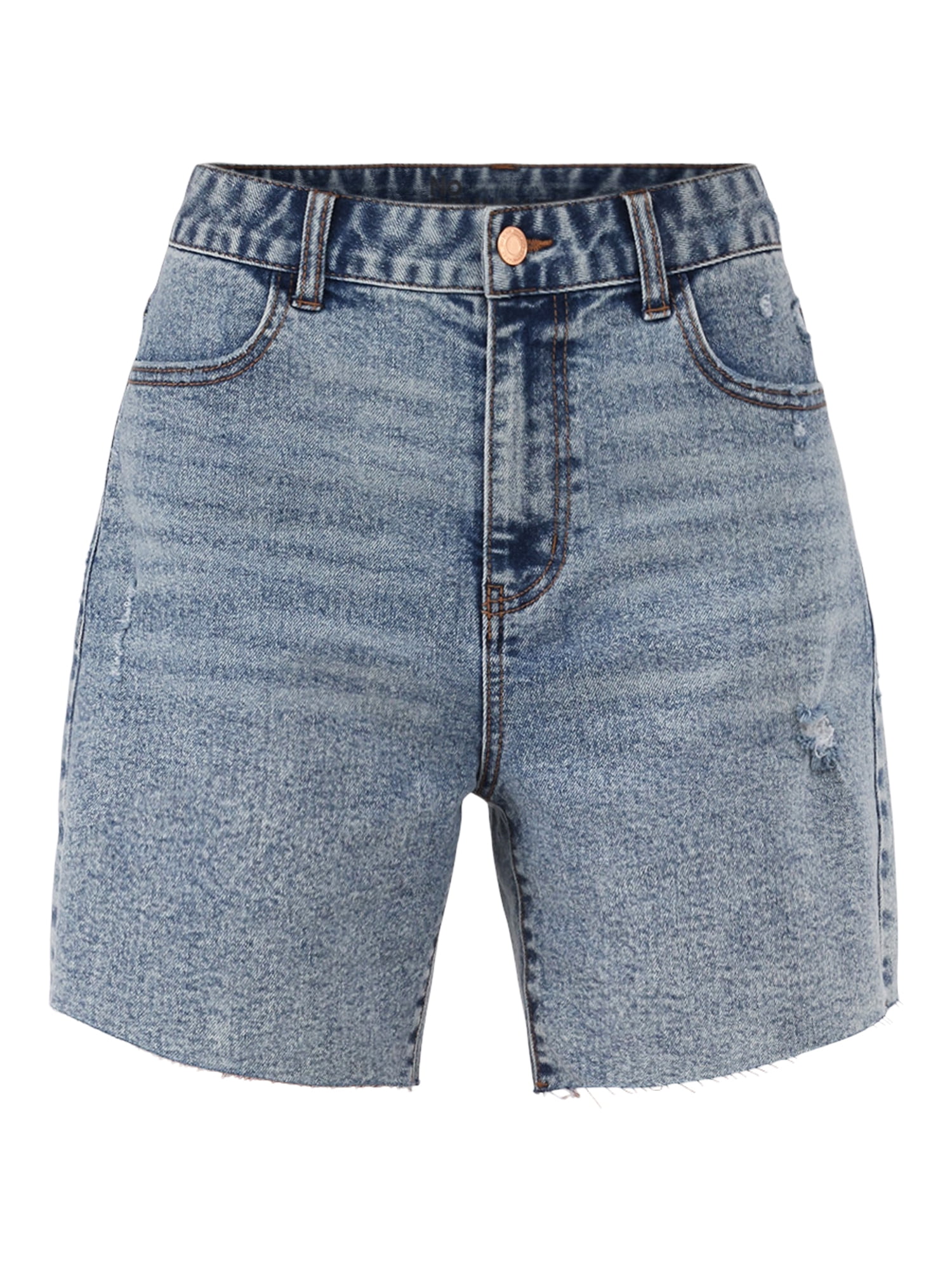 No Boundaries High-Rise Cutoff Jorts, 6” Inseam, Women's