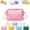 Pink, variant on Waterproof Silicone Tote Bag, Leakproof Reusable Handheld Storage Bag (L-5.3L/323.406 cubic inches, Blue)