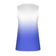 thumbnail image 7 of Giftesty Tank Tops for Women 2024 Summer Gradient Button Round Neck Sports Tank Top for Outwear with Bottom Short Top Round Neck Tank Top, 7 of 7