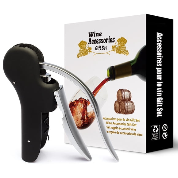 Red wine bottle opener zinc alloy black goose head bottle opener ⭐ color box
