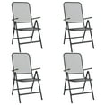 thumbnail image 5 of vidaXL 5 Piece Garden Dining Set Expanded Metal Mesh Anthracite, 5 of 5