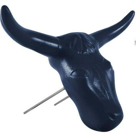 

Classic Equine Black Steer Head Western Bull Rodeo