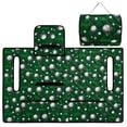 thumbnail image 4 of FUIALDOLG Golf Ball Print Golf Cart Seat Replacement Cover Soft Comfort Two Seat Golf Carts Seat Blanket with Pocket for All Season,Club Car Seat Protector Pad Accessories, 4 of 7