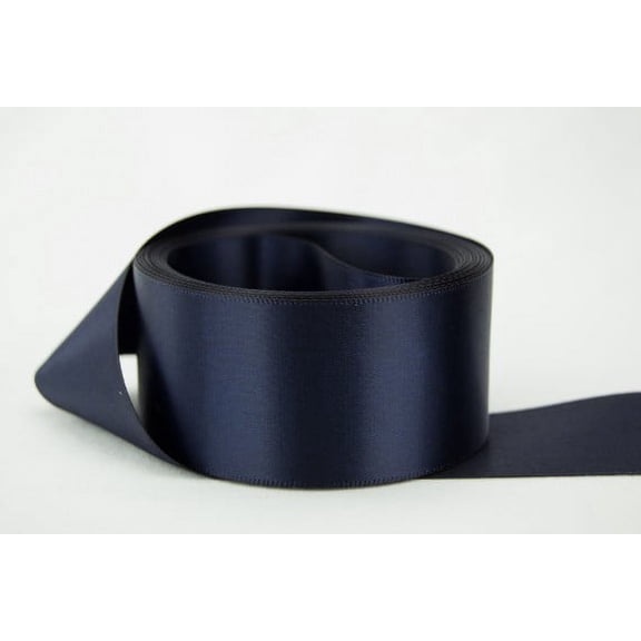 Ribbon Bazaar Double Faced Satin 1-1/2 inch Dresden Blue 50 yards 100% Polyester Ribbon