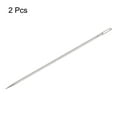 thumbnail image 3 of Uxcell Upholstery Needle Large Eye Stitching Extra Long Sewing Needles Straight Hand Needles Easy to Thread Stainless Steel Silver 6in, 3 of 5