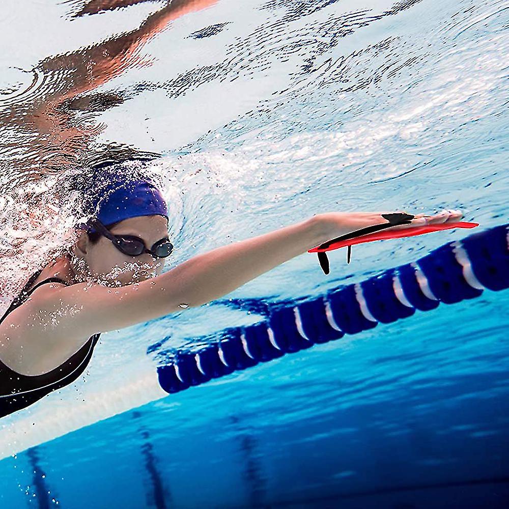 Palmes De Natation Pour Les Mains – Taille M (bleu) – Pour Améliorer La Technique, La Force Et La Vitesse - 7