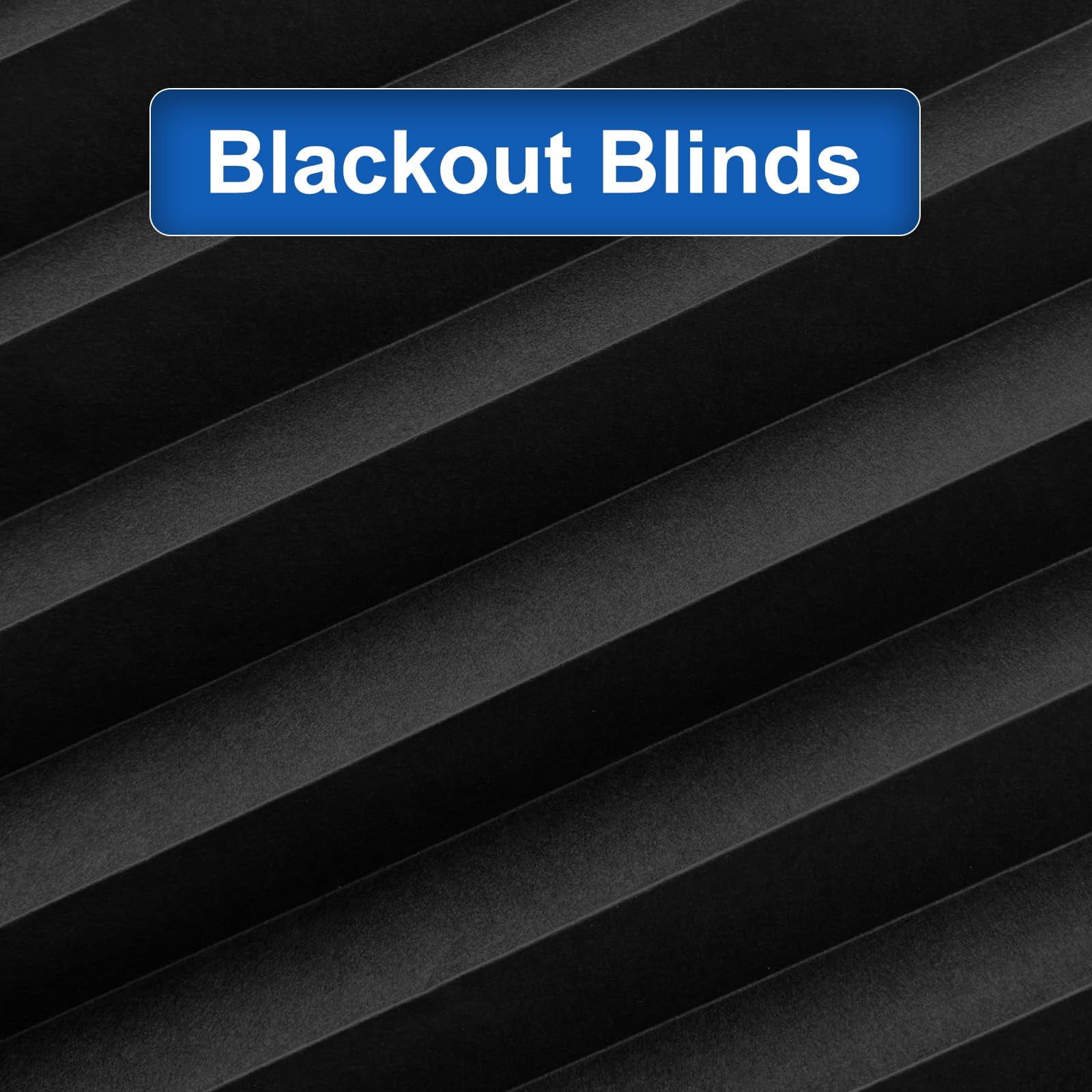 Blackout Paper Window Blinds 36" X 72" - 6 Pack Temporary Cordless Stick On Self-adhesive No Drill Shades  Darkening Pleated Cover For Bedroom Kitchen Patio Door (black 100% Material)