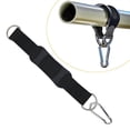 thumbnail image 6 of BAOSITY Exercise Strap Hanging Strap Bodybuilding with Snap Carabiner Strength Training Workout Adults Garden Reusable Max Load 100kg Black, 6 of 8