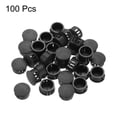 thumbnail image 3 of Uxcell 100PCS 11mm White Plastic Hole Plugs, Flush Type Panel Hole Caps, 3 of 6