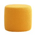 thumbnail image 3 of Ottoman Foot Rest Stool Small Cylinder Stool Shoe Changing Stool Stable Sofa Tea Stool Footstool Bench for Nursery Entryway Office Apartment yellow, 3 of 8