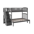 thumbnail image 2 of AFI Westbrook Staircase Bunk Twin over Full, Grey, 2 of 9