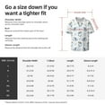thumbnail image 5 of Sikiie Cute Shark Men's Wrinkle Free Untucked Cuban Shirt Business Casual Button Down Shirts Short Sleeve ShirtSmall, 5 of 5
