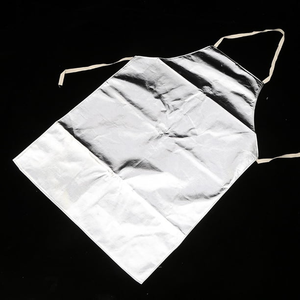 2 delantales de papel de aluminio, ligeros, resistentes al calor, protectores, 1 par, sin lavar, protectores de pies, guantes, mangas para limpieza de delantales 95cm 65cm perfecl Delantal impermeable
