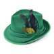thumbnail image 1 of Bristol Novelty - Sombrero de fieltro con plumas para disfraz (Verde), 1 of 2