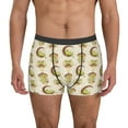 thumbnail image 4 of Wukai Frogs Print Men’s Underwear Breathable Boxer Briefs,&nbsp;Moisture Wicking & Breathable-, 4 of 7