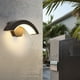 15W Courbe LED Mur Lumière Jardin Jardin Extérieur Imperméable à l'Eau Chaude Lampe Blanche – image 3 sur 12