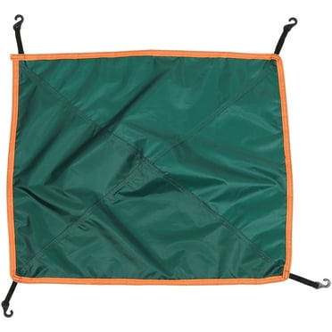 Rain Fly Tents Tent Top Camping Tent Cover Travel 60X50cm Olive Green
