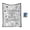 Black1, variant on 120x80cm Halloween DIY Coloring Throw Blanket For Adults Washable Bed Cover With 50ml Marker Pens Black Tone