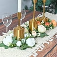 thumbnail image 4 of 2Pcs Candlestick Garland Lifelike Candle Holder Wreath Long-lasting Artificial Wreath for Home Party Decoration, 4 of 7