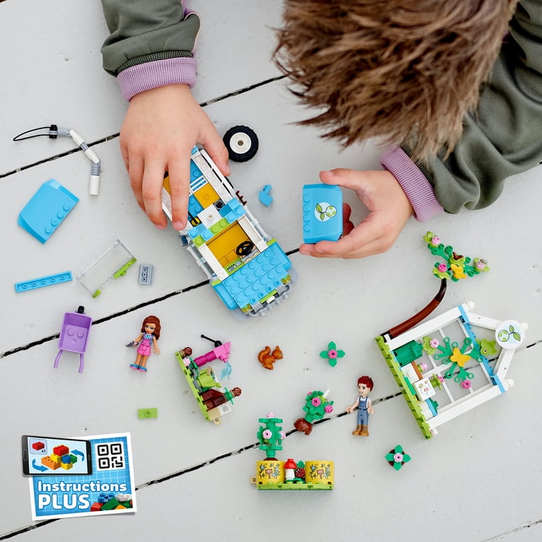 LEGO Friends Tree-Planting Vehicle 41707, Nature Building Toy for