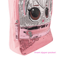thumbnail image 6 of LOL Surprise Girls Mini Backpack Queen Kitty Pink Glitter Bookbag 10 inch, 6 of 9