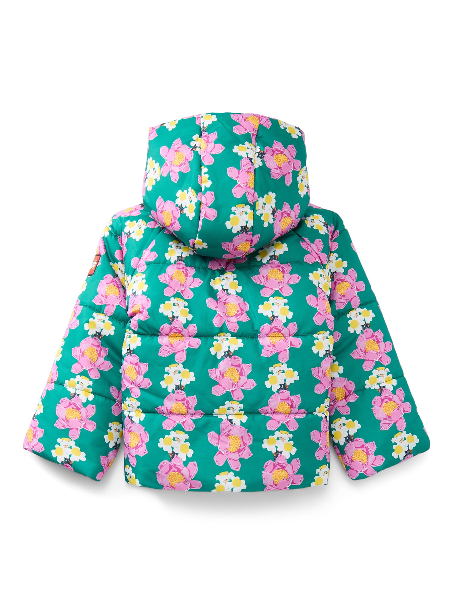 LEGO® Botanicals Toddler Girl Puffer Jacket, Sizes 2T-5T