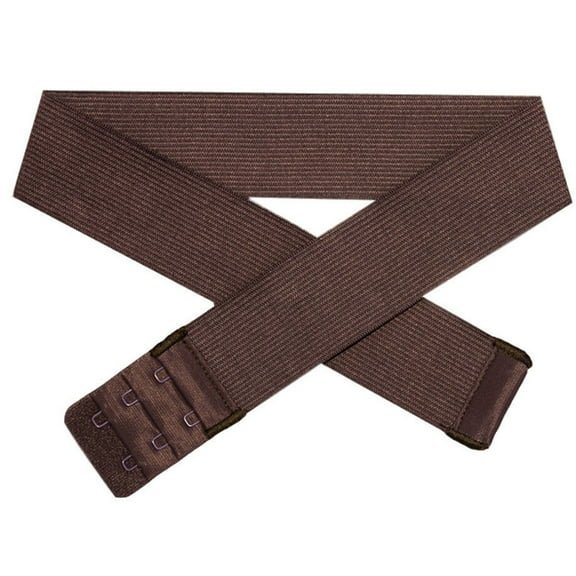 The Infinity Belt Women's Stretchable Brown Elastic No-Buckle No Show Female / Women Belt
