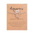 thumbnail image 1 of WREESH Douze Constellation Collier Diamant Bracelet + Collier Ensemble de Cartes Constellation Ensemble, 1 of 1
