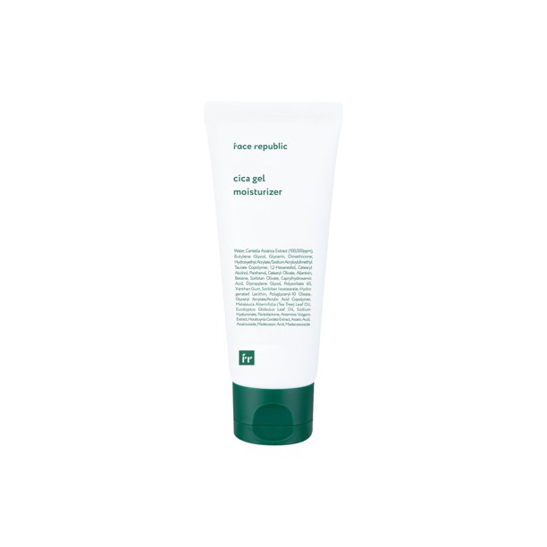 Crema hidratante en gel Face Republic Cica | Crema Gel Calmante