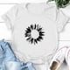 thumbnail image 4 of Blusa de manga corta con cuello redondo y estampado de tallas grandes para mujer OAVQHLG3B Store  lin121212, 4 of 4