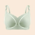 thumbnail image 4 of Christmas! Ohufall Nursing Bras Ladies Comfortable Breathable No Steel Ring Front Buckle Breastfeeding Bra Woman Underwear, 4 of 7