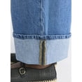thumbnail image 4 of Free Assembly Women’s High Rise Cuffed Jeans with Patch Pockets, 30" Inseam, Sizes 0-28, 4 of 4