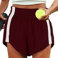thumbnail image 2 of FNFYFH Liquidation Shorts d'Été Confortables et Amples pour Femmes, Vin, 2 of 8
