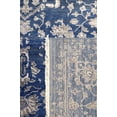 thumbnail image 5 of Pasargad Home Transitional Collection Hand Knotted Bsilk & Wool Area Rug, 9' 0" X 11'10", Blue/Silver, 5 of 7