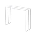 thumbnail image 1 of Égouttoir à vaisselle en fer pour plan de travail de cuisine, porte-serviettes sur pied, support de rangement pour torchons, blanc, 1 of 4