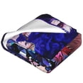 thumbnail image 4 of Jujutsu Kaisen Soft Micro Fleece Cozy Throw Blanket Lightweight Fuzzy Flannel Blankets Sofa Decor Gifts, 4 of 9