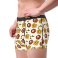 thumbnail image 2 of Disketp Sunflowers And Skull Men's Boxer Briefs,Soft and Breathable Cotton Underwear with ComfortFlex Waistband, 2 of 7
