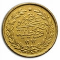 thumbnail image 2 of 1293/XX Ottoman Empire Gold 250 Kurush Avg Circ, 2 of 2