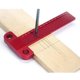 thumbnail image 1 of Herramienta De De Carpintería De Aleación De Aluminio Scriber Regla Agujero Carpintero Sharpla Medidor cruzado de posicionamiento de orificios, 1 of 8