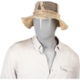thumbnail image 2 of Tan Recycled Cotton Canvas The Floppy Travel Hat, 2 of 2