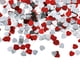 thumbnail image 1 of Ounissouiy Trozos de papel Diseño de lentejuelas Material plástico Confeti Buen brillo Adorno de Forma resistente para Red Sliver10mm Type3 NO3, 1 of 6