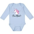 thumbnail image 3 of Inktastic 1st Birthday Unicorn Girls Long Sleeve Baby Bodysuit, 3 of 5