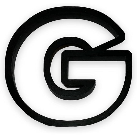 G Capital Block Letter Cookie Cutter (3.5 inch)