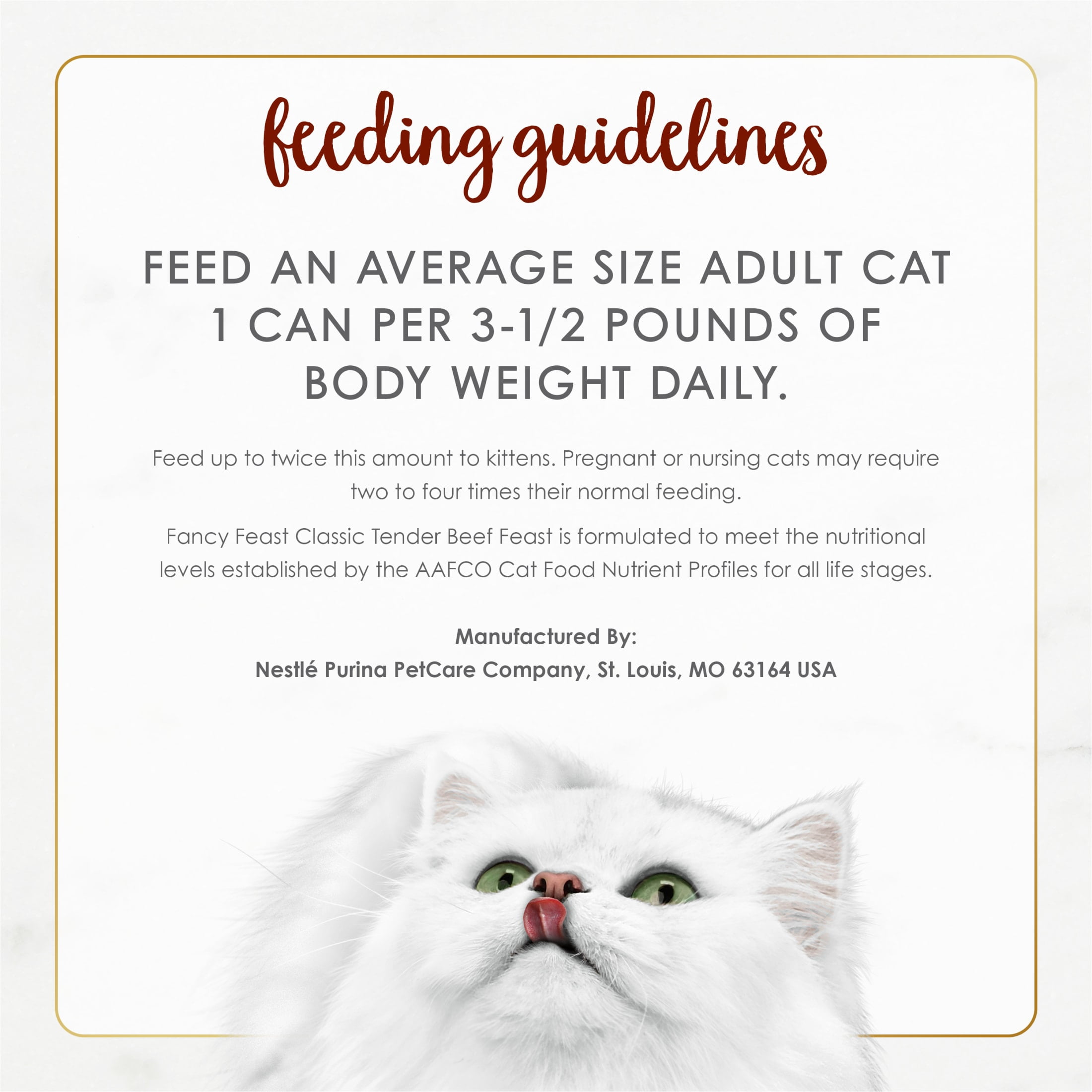 (12 pack) Purina Fancy Feast Tender Beef Feast Classic Grain Free Wet Cat Food Pate, 3 oz.