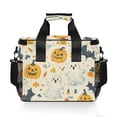 thumbnail image 7 of FORMRS Insulated Cooler Bag 24 Cans Capacity Soft Leakproof Lunch Box with Side Pockets, Halloween Cute Ghosts, 7 of 7